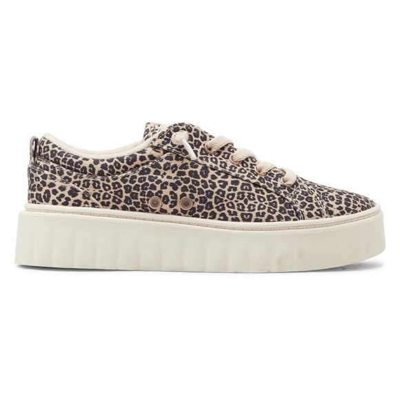 Roxy Sheilahh Cheetah Print Women's Sneakers - Picture 7 of 8